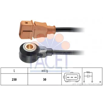 Capteur de cognement FACET 9.3065