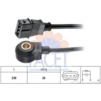 Capteur de cognement FACET 9.3069