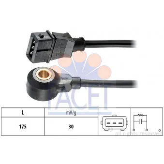 Capteur de cognement FACET 9.3072