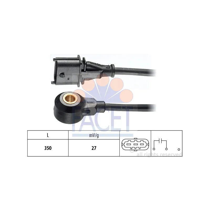 Capteur de cognement FACET 9.3074