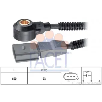 Capteur de cognement FACET 9.3084