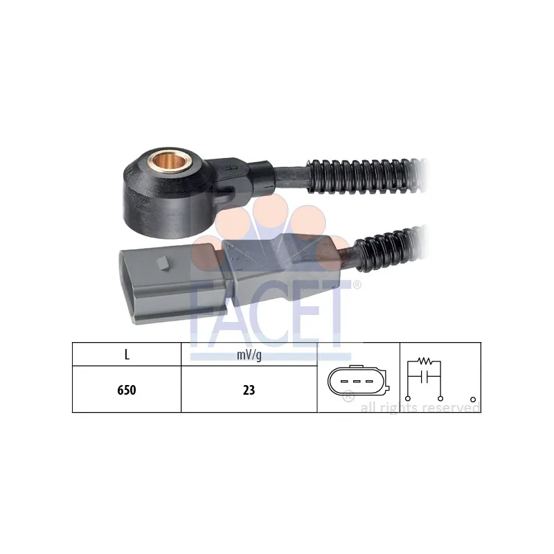 Capteur de cognement FACET 9.3084
