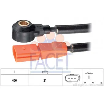 Capteur de cognement FACET 9.3098