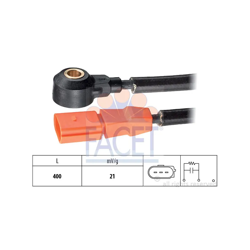 Capteur de cognement FACET 9.3098