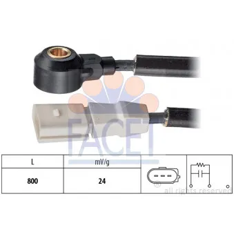 Capteur de cognement FACET 9.3099