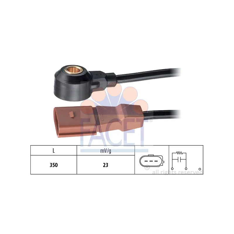 Capteur de cognement FACET 9.3118