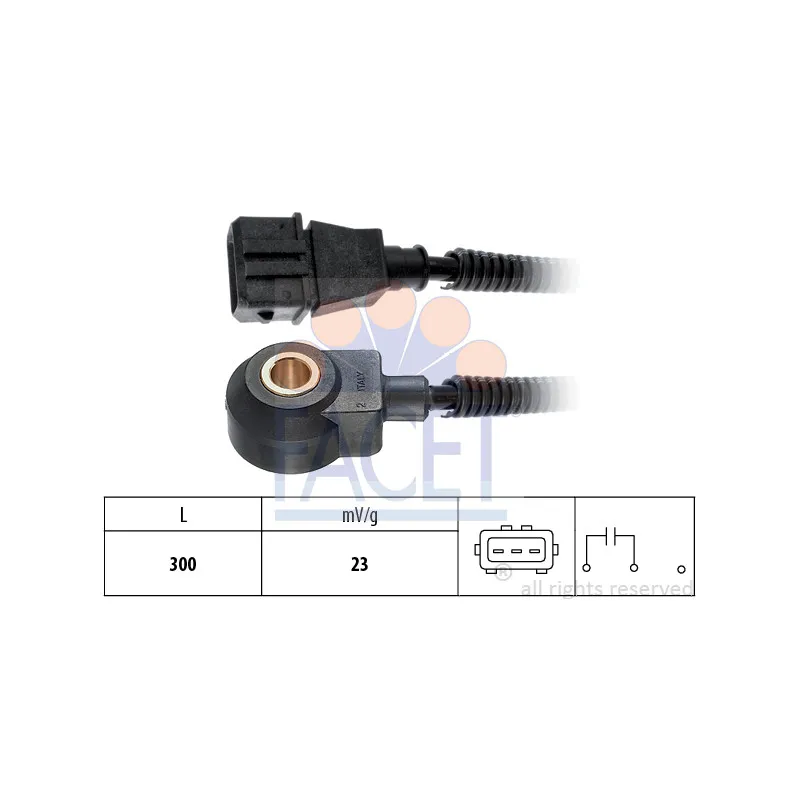 Capteur de cognement FACET 9.3122