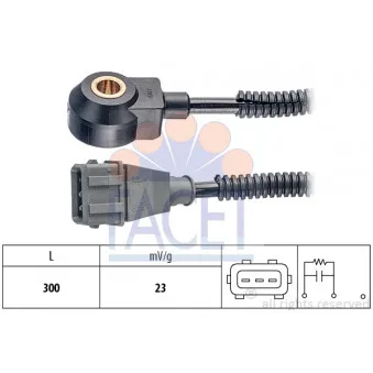 Capteur de cognement FACET 9.3124