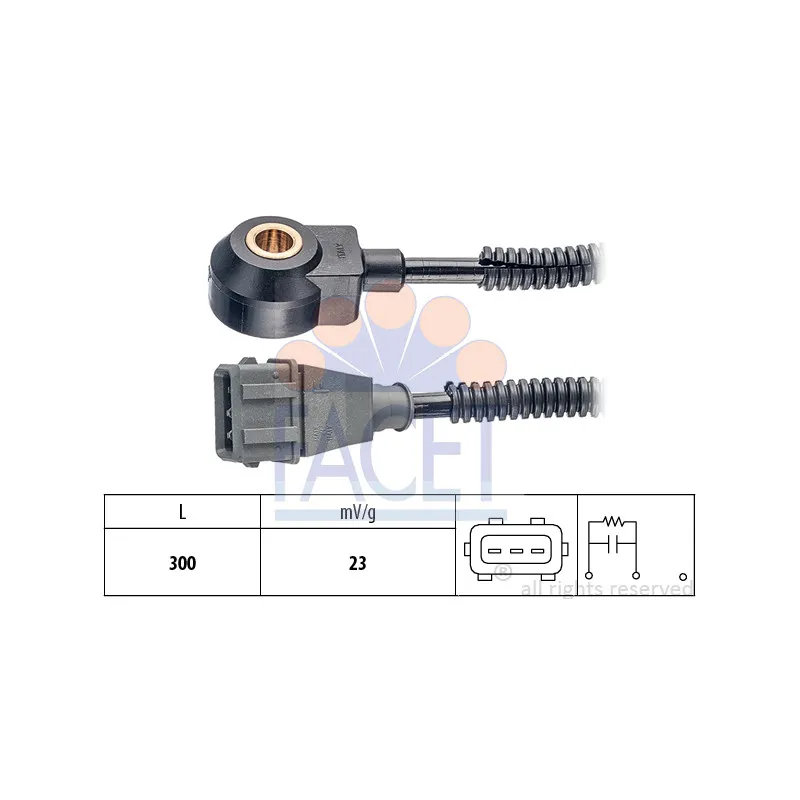 Capteur de cognement FACET 9.3124