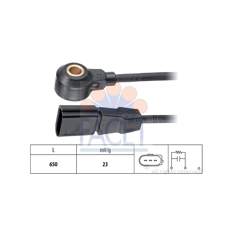 Capteur de cognement FACET 9.3162
