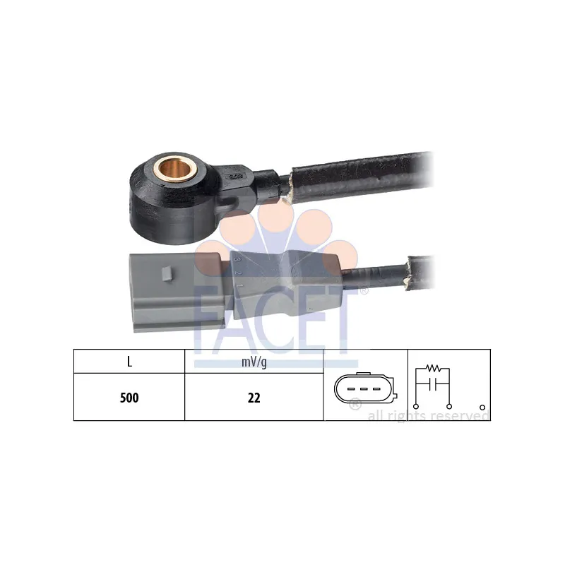 Capteur de cognement FACET 9.3175