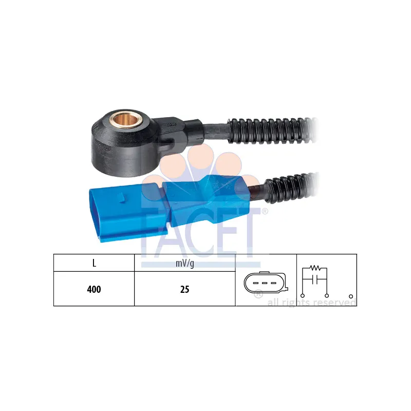 Capteur de cognement FACET 9.3176