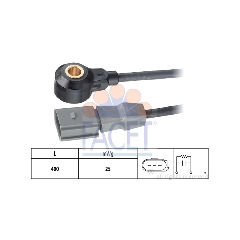 Capteur de cognement FACET 9.3177