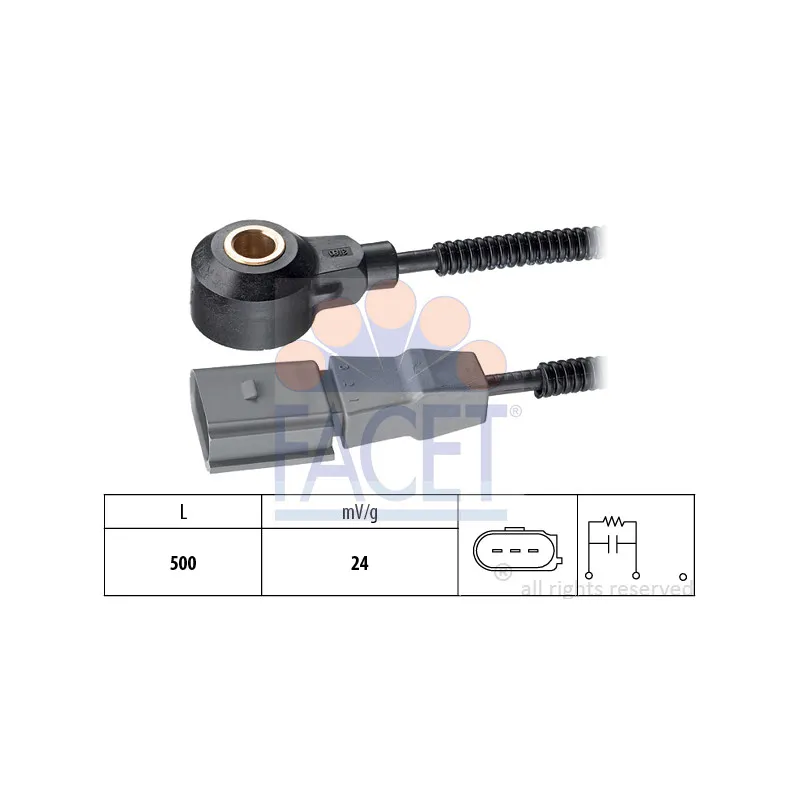 Capteur de cognement FACET 9.3180