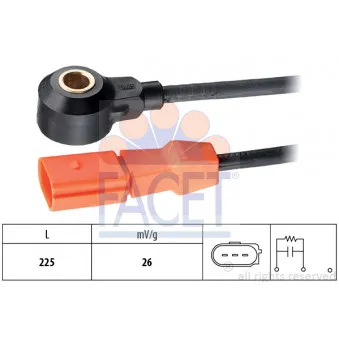 Capteur de cognement FACET 9.3181