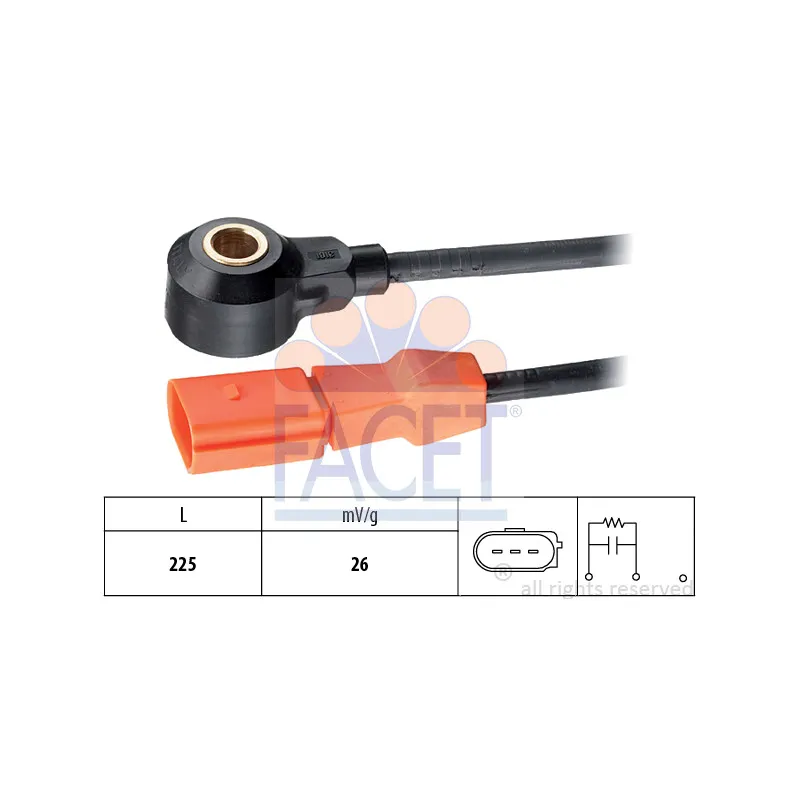 Capteur de cognement FACET 9.3181