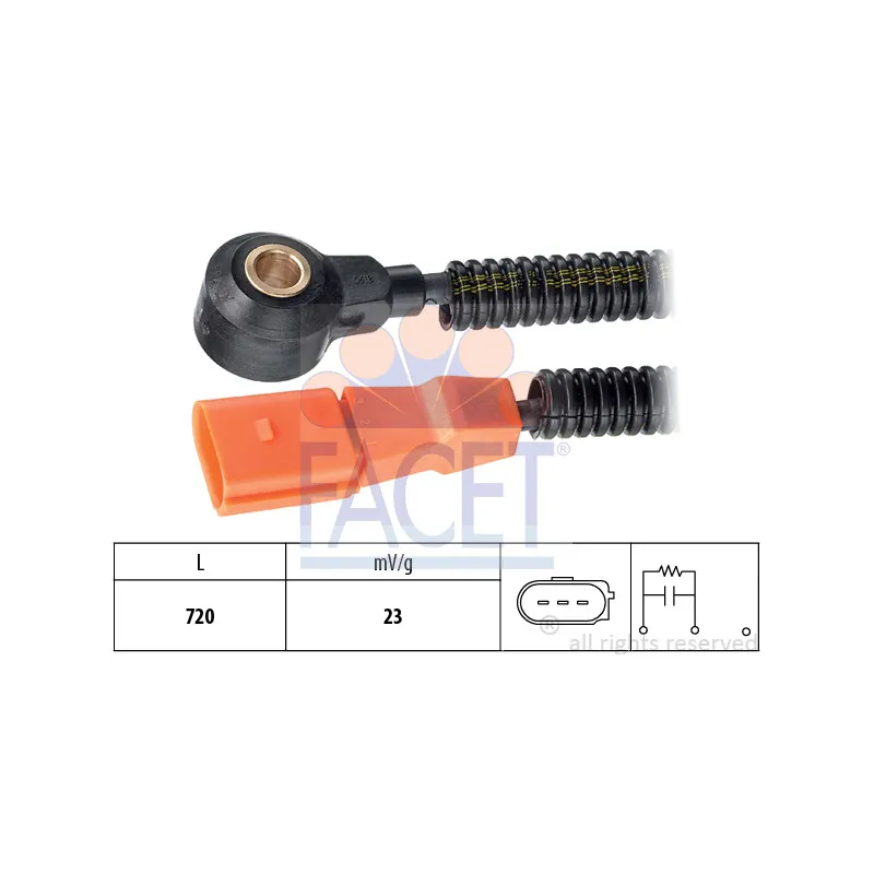 Capteur de cognement FACET 9.3190