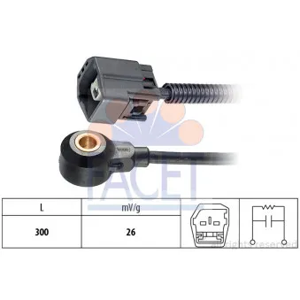 Capteur de cognement FACET 9.3191