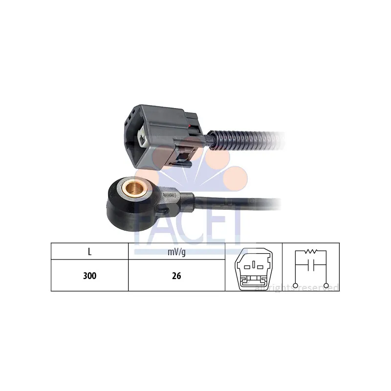 Capteur de cognement FACET 9.3191