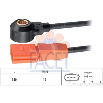 Capteur de cognement FACET 9.3201