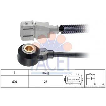 Capteur de cognement FACET 9.3203