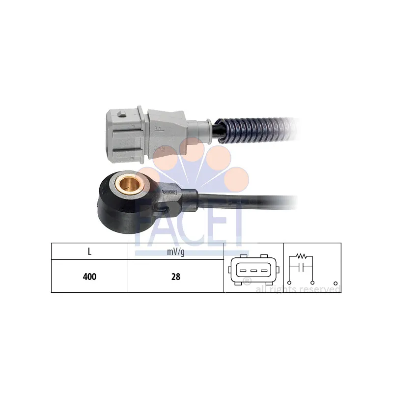Capteur de cognement FACET 9.3203
