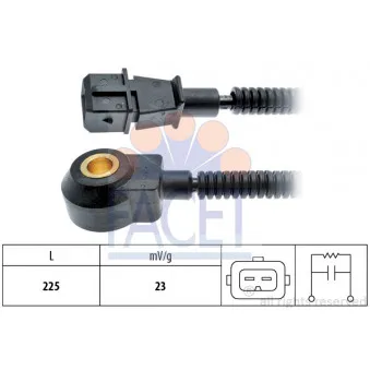 Capteur de cognement FACET 9.3204