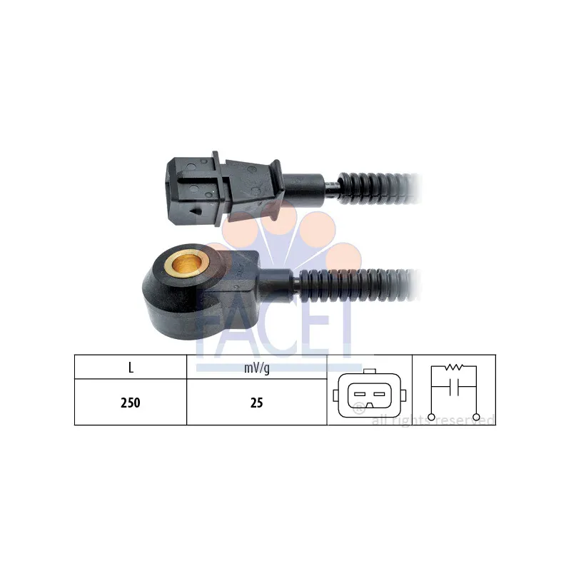 Capteur de cognement FACET 9.3205