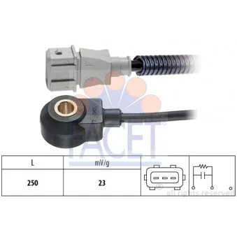 Capteur de cognement FACET 9.3206