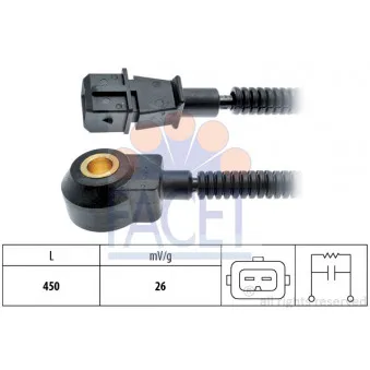 Capteur de cognement FACET 9.3210