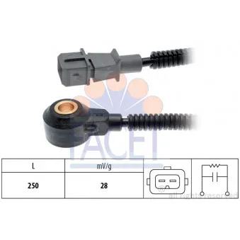Capteur de cognement FACET 9.3216