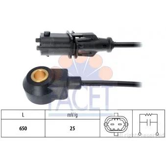 Capteur de cognement FACET 9.3223