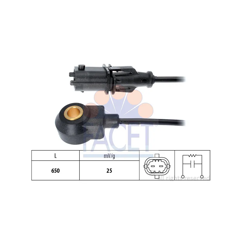 Capteur de cognement FACET 9.3223