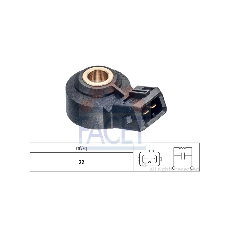 Capteur de cognement FACET 9.3234