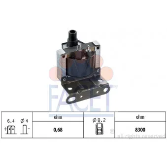Bobine d'allumage FACET 9.6009