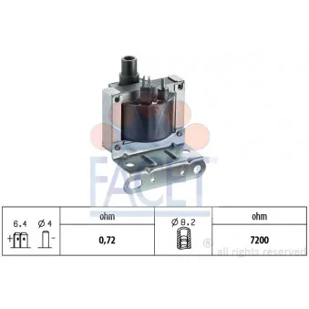 Bobine d'allumage FACET 9.6094