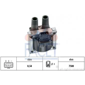 Bobine d'allumage FACET 9.6096