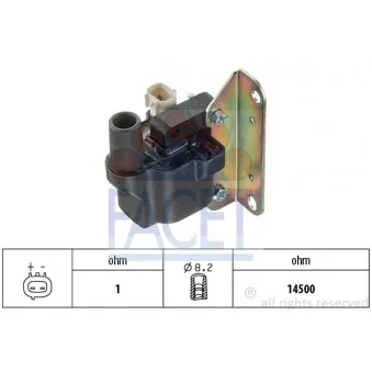 Bobine d'allumage FACET 9.6133