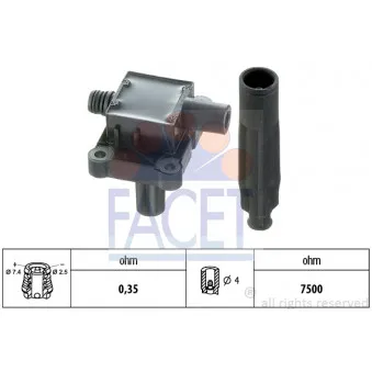 Bobine d'allumage FACET 9.6216K