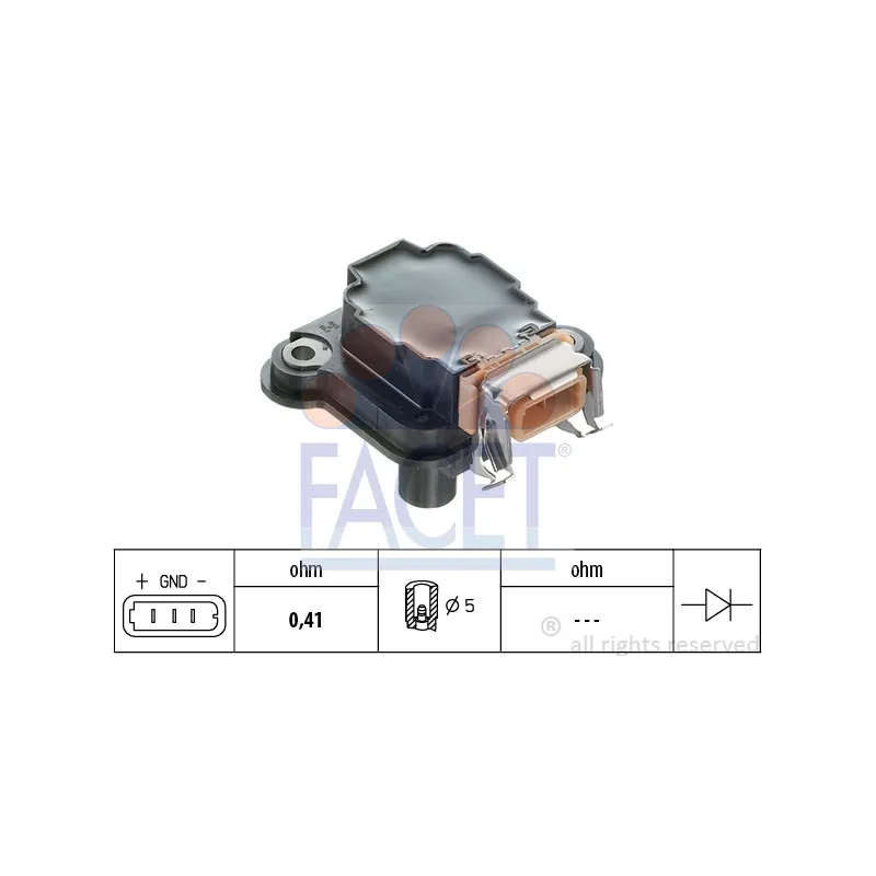 Bobine d'allumage FACET 9.6254S