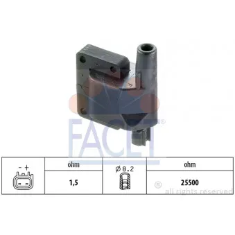 Bobine d'allumage FACET 9.6269S