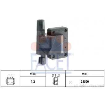 Bobine d'allumage FACET 9.6270S