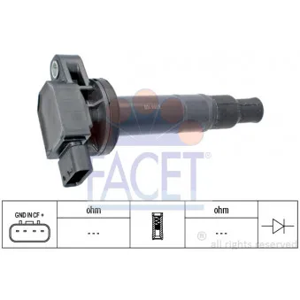 Bobine d'allumage FACET 9.6359