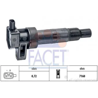 Bobine d'allumage FACET 9.6392