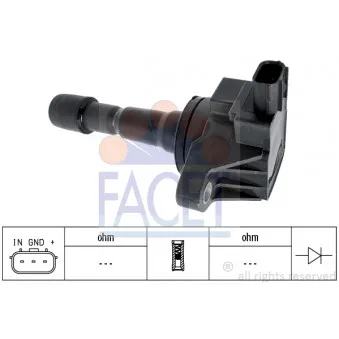 Bobine d'allumage FACET 9.6503