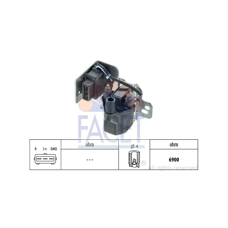 Unité de bobine d'allumage FACET 9.8016
