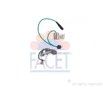 Kit de réparation, distributeur d'allumage FACET BT.0012
