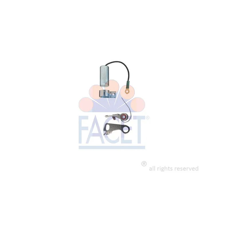 Kit de réparation, distributeur d'allumage FACET BT.0135