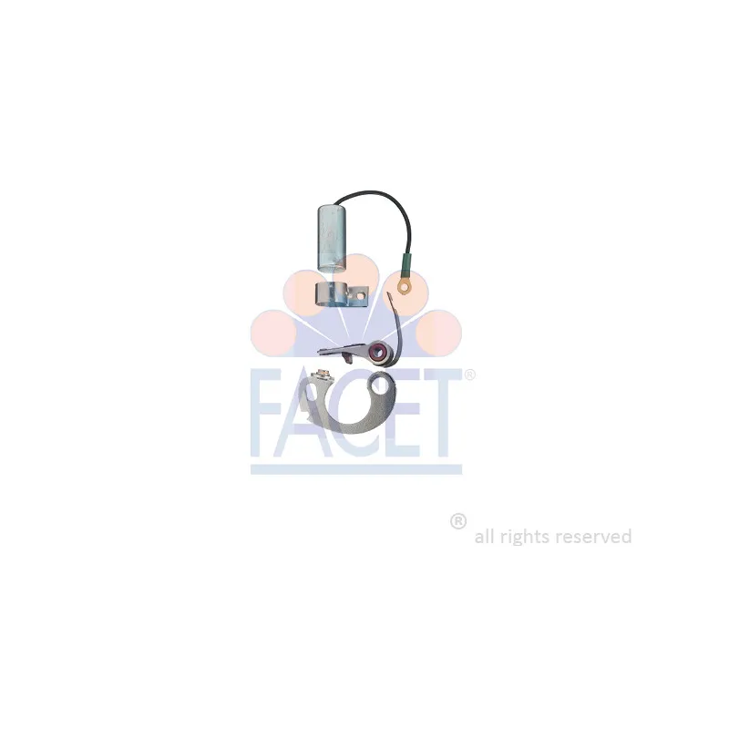 Kit de réparation, distributeur d'allumage FACET BT.0136