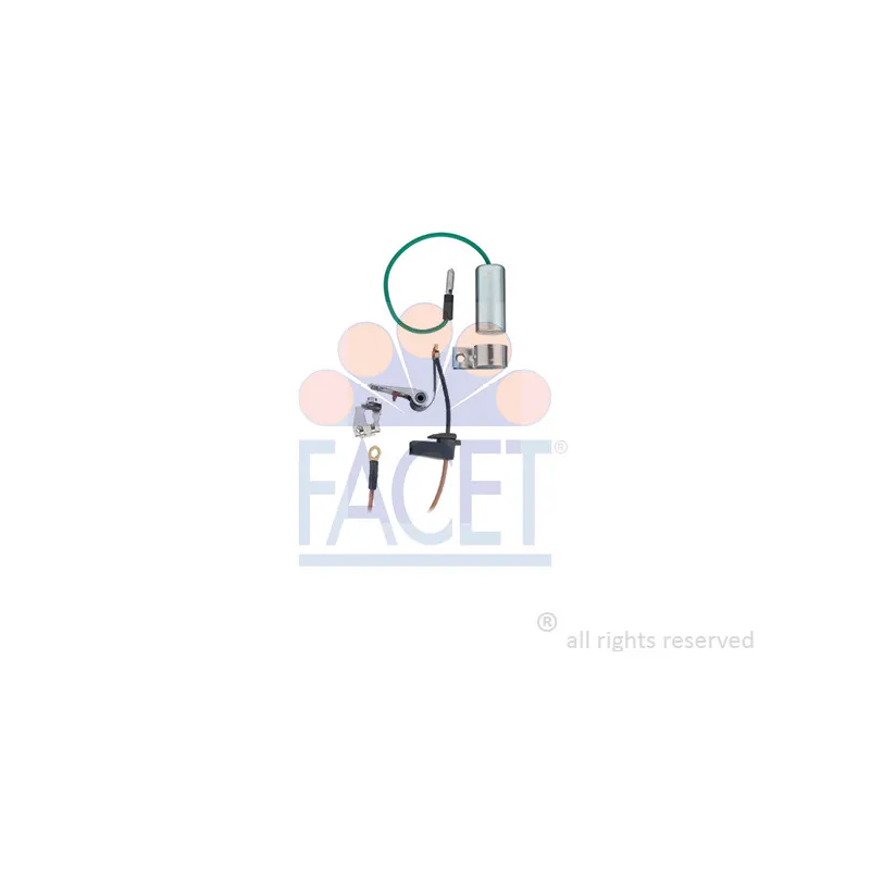 Kit de réparation, distributeur d'allumage FACET BT.0141